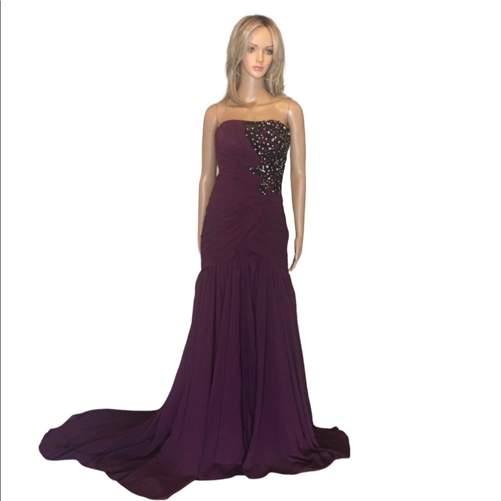 JJ’s House purple night dress size 2